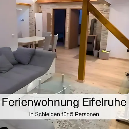 Eifelruhe 1 - Gemuetliche In - Fuer 5 Gaeste - Wlan, Kamin, Parkplatz - Perfekt Fuer Familien, Naturfreunde Und Monteure Appartement *